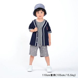 Kids' Short Pant Stripe Stretch M 5/10 length
