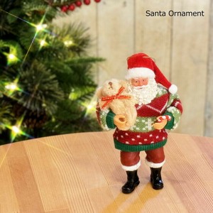 【予約販売】【2025年クリスマス】サンタオーナメント ニットver　売れ筋商品