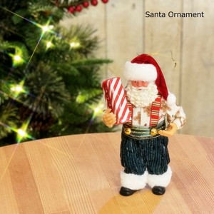 【予約販売】【2025年クリスマス】サンタオーナメント サスペンダー ジンジャーマン　売れ筋商品