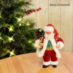 【予約販売】【2025年クリスマス】サンタオーナメント スパンコール　売れ筋商品