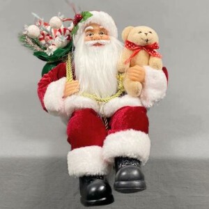 Pre-order Store Material for Christmas Sitting Santa Claus