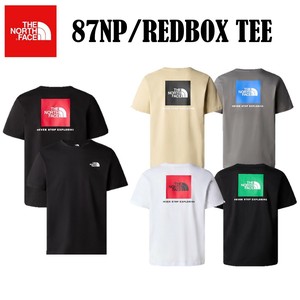 THE NORTH FACE(ザノースフェイス) Tシャツ 87NP/M S S REDBOX TEE