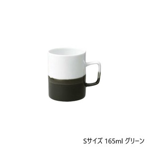 45734 波佐見焼 dip mug cup(ディップマグカップ) S 165ml グリーン
