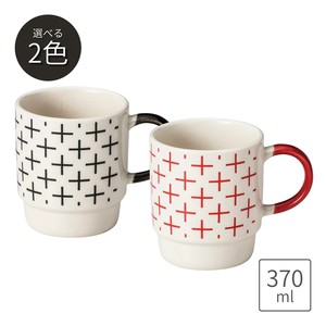 Mino ware Mug Red black Pottery Made in Japan
