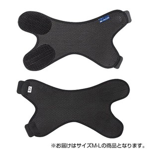 magico Labo(マジコラボ)　ひざサポーターしっかりフィット　1枚入り　ブラック　M-L