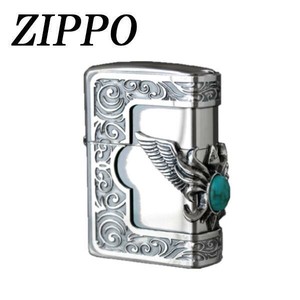 ZIPPO　ストーンウイングメタル ターコイズ