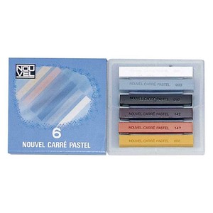 NOUVEL　Carre´Pastels　ヌーベルカレーパステル　6色セットA　NCT-6A　455131