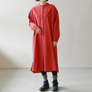 洋装/连衣裙 立领 公平贸易 衬衫洋装/连衣裙 秋冬新品