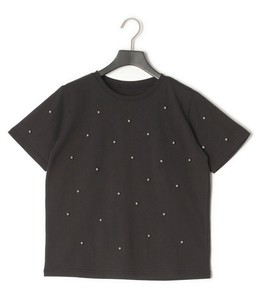 T-shirt Pearl Pullover Cut-and-sew 2024 NEW