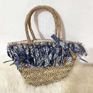 ハンドバッグ 束口 手編み レディースファッション   LX745