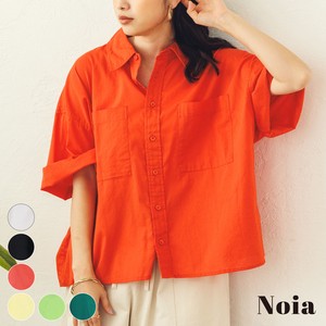 Button Shirt/Blouse Plain Color Made in India Cambric 2024 New S/S New Color