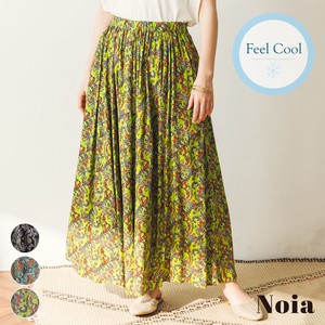 Skirt Pudding Made in India Rayon Flare Skirt 2024 New S/S