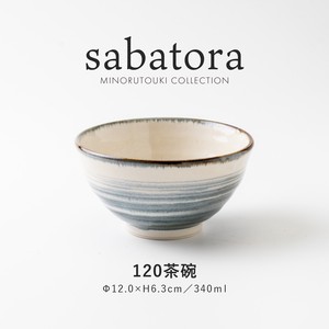 【sabatora(サバトラ)】120茶碗［日本製 美濃焼 食器 ］