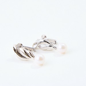 Clip-On Earrings Silver Post Design