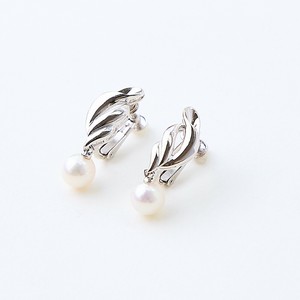 Clip-On Earrings Silver Post Design