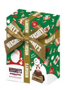クリスマスボックス　ナゲット　ミルクチョコレート　9P（グリーン）【5月末日締め切り】