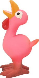 スクリーミングチキン　ピンク　犬用おもちゃ