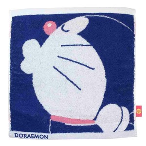 Towel Jacquard Navy Doraemon