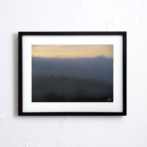【アートポスター】写真 日本 風景景色 森 森林 自然 photo japan nature A4サイズ 額縁付