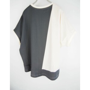 T-shirt Pullover Cotton Switching 2024 Spring/Summer
