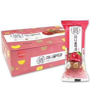Samlip サムリプ リンゴ  ミニ薬菓 (ヤッカ) 70g ミニ 蜂蜜 薬菓 リンゴ味 韓国お菓子 伝統菓子