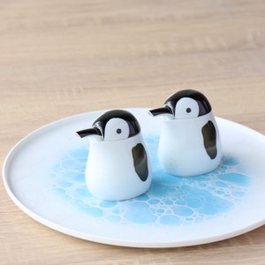 调味料/调料容器 陶器 有田烧 企鹅 日本制造