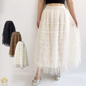 Skirt Long Skirt Spring/Summer Tulle Skirts 2023 New