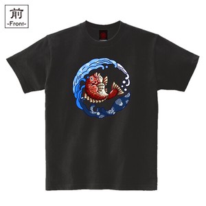 T-shirt Sea Bream Japanese Pattern