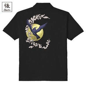 Polo Shirt Japanese Pattern