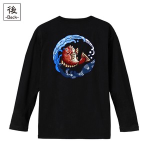 T-shirt Sea Bream Japanese Pattern