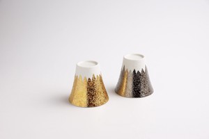 玻璃杯/杯子/保温杯 富士山 2个每组 日本制造