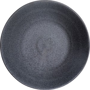 煌　軽量カレーパスタ皿　ブラック【日本製 軽量 シンプル おしゃれ】