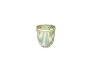 Hasami ware Japanese Teacup L size Green Made in Japan