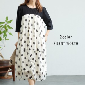 Casual Dress Switching Polka Dot 【2024NEW】
