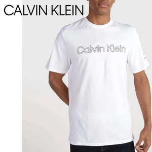 Calvin Klein メンズ 半袖 WHITE カルバンクライン