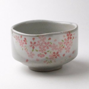 美浓烧 日本茶杯 粉色 抹茶碗 日本制造