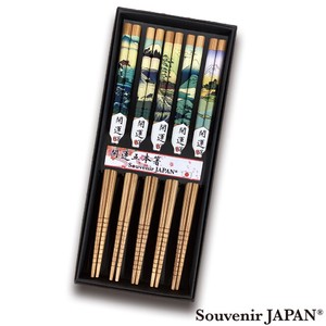 【開運箸-Lucky chopsticks-】富士百景箸【お土産・インバウンド向け商品】