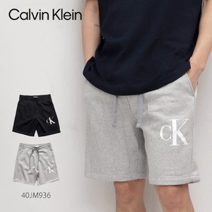 カルバン・クライン ジーンズ【Calvin klein Jeans】メンズ ロゴ パンツ スウェットパンツ ハーフパンツ