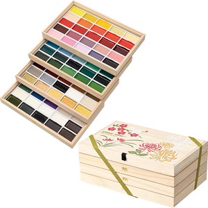 Paint Set Palette Ain KURETAKE Gansai Tambi 100-color sets