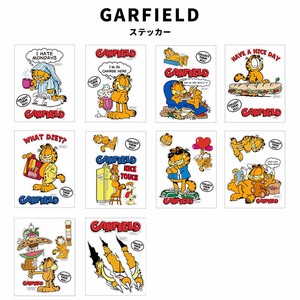 GARFIELD ガーフィールド 猫 ステッカー Sticker GF-00017-1 GF-00017-10 シール デコレーション