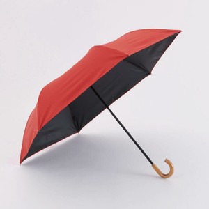 折畳日傘(晴雨兼用) 50cm PU チェック RED 【392／サンキューニ】 Q316