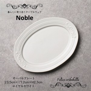 Main Plate Plate 23.5cm Made in Japan