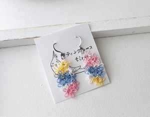 Pierced Earringss Colorful