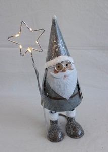 【予約販売】［2024ｸﾘｽﾏｽ］彩か｜Saika　Megane Santa with Star LED