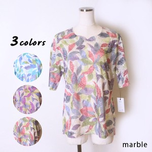 T-shirt Design Floral Pattern Cut-and-sew