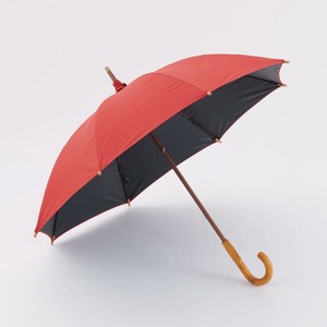 日傘(晴雨兼用) 47cm PU バイカラー RED 【392／サンキューニ】 Q090