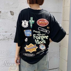 T-shirt Pudding Big Tee Embroidered Patch M 2024 NEW