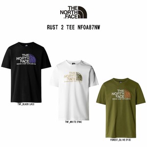 THE NORTH FACE(ザ ノースフェイス)Tシャツ クルーネック 半袖 ロゴ プリント メンズ NF0A87NW