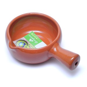 スペイン グラウペラ社製 テラコッタ陶器 カスエラ 片手深鍋 アヒージョ鍋 13cm