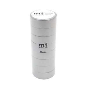 mt マスキングテープ 8P 銀 幅15mm×7m 同色8巻パック MT08P206R